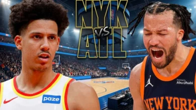 atlanta hawks vs knicks match player stats