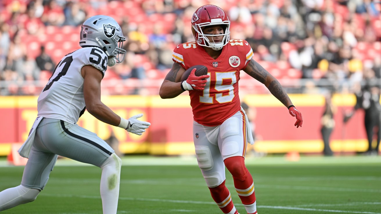 las vegas raiders vs kansas city chiefs match player stats