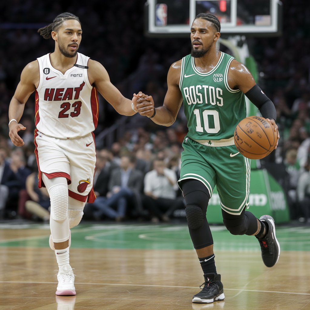 miami heat vs boston celtics match player stats