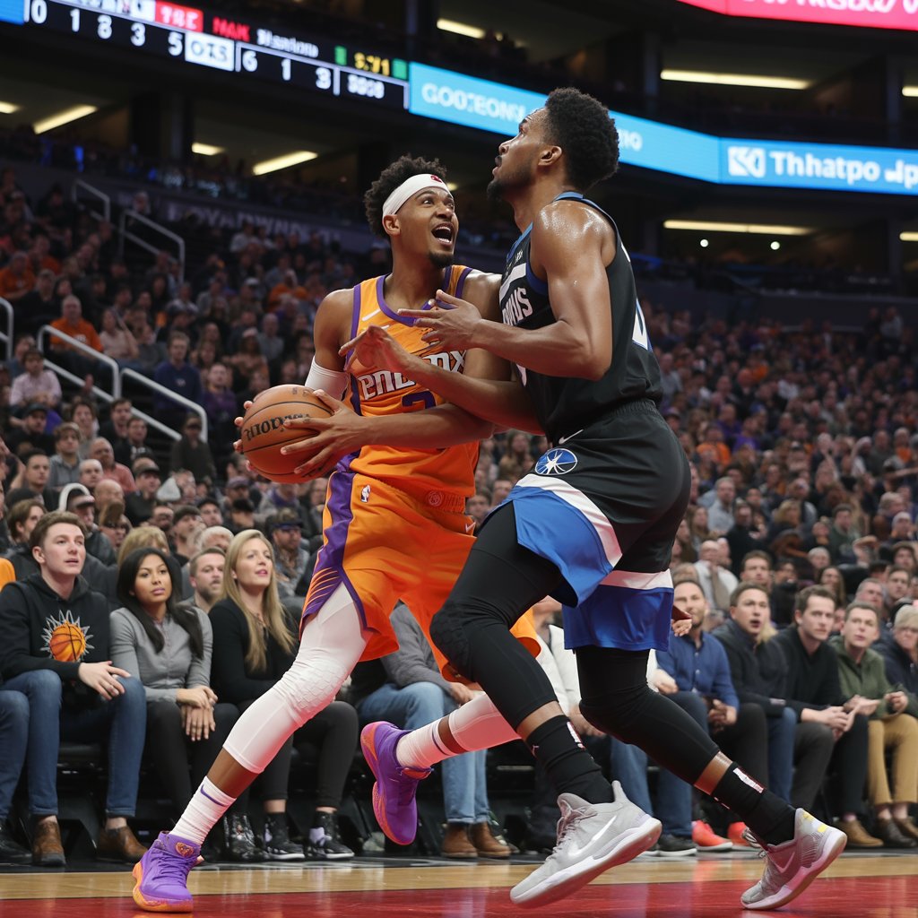 phoenix suns vs timberwolves match player stats