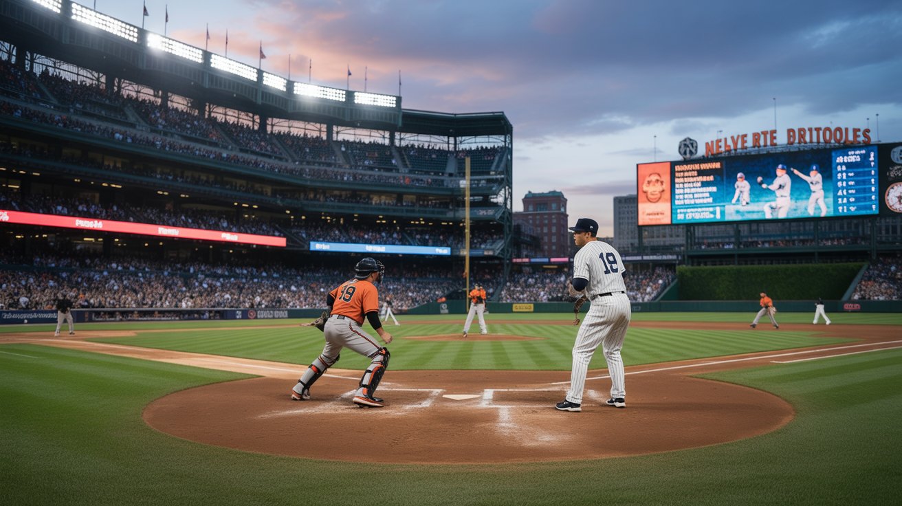 new york yankees vs baltimore orioles match player stats