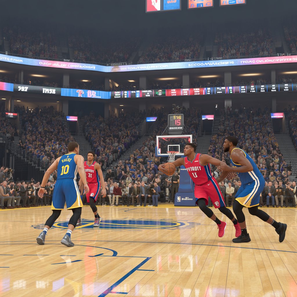 detroit pistons vs golden state warriors match player stats