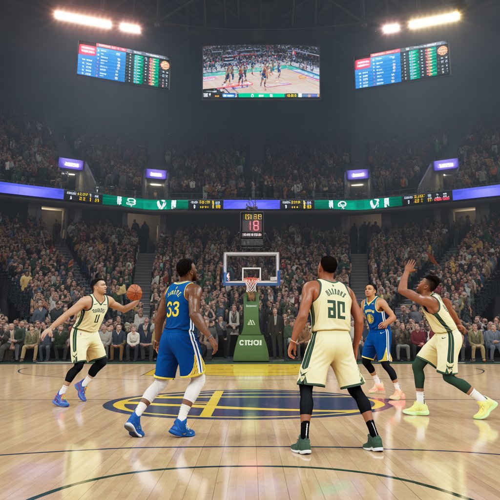 golden state warriors vs milwaukee bucks match player stats