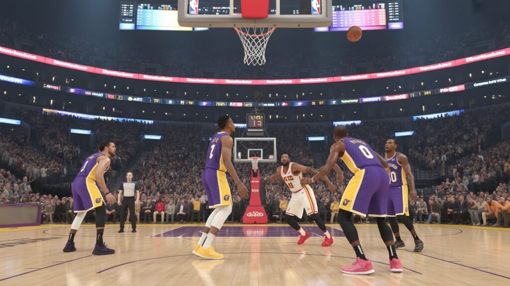 lakers vs atlanta hawks match player stats