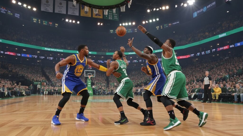 golden state warriors vs boston celtics match player stats
