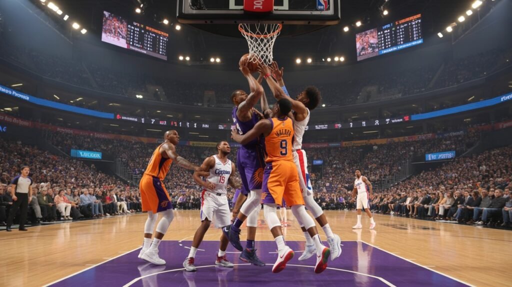 phoenix suns vs denver nuggets match player stats