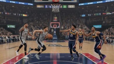 san antonio spurs vs denver nuggets match player stats