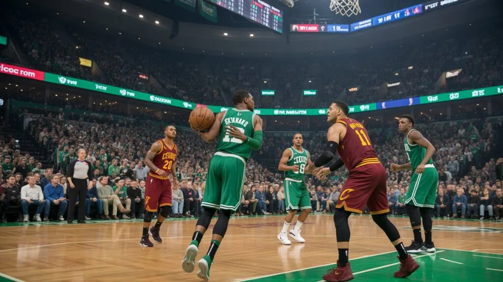 boston celtics vs cleveland cavaliers match player stats