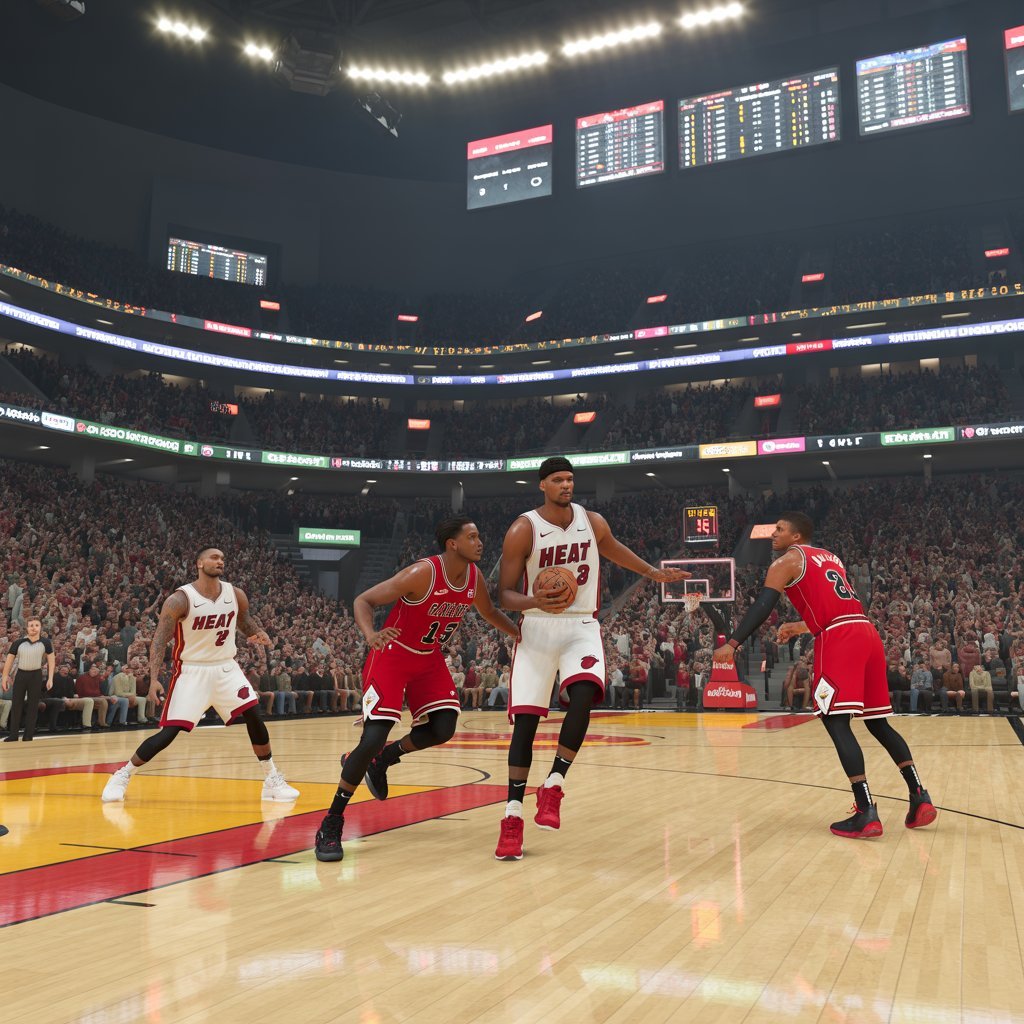 miami heat vs chicago bulls match player stats