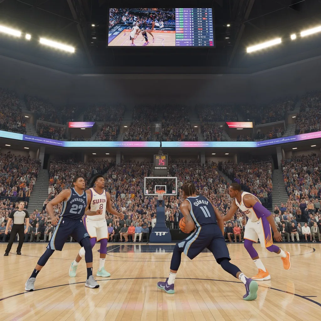 memphis grizzlies vs phoenix suns match player stats