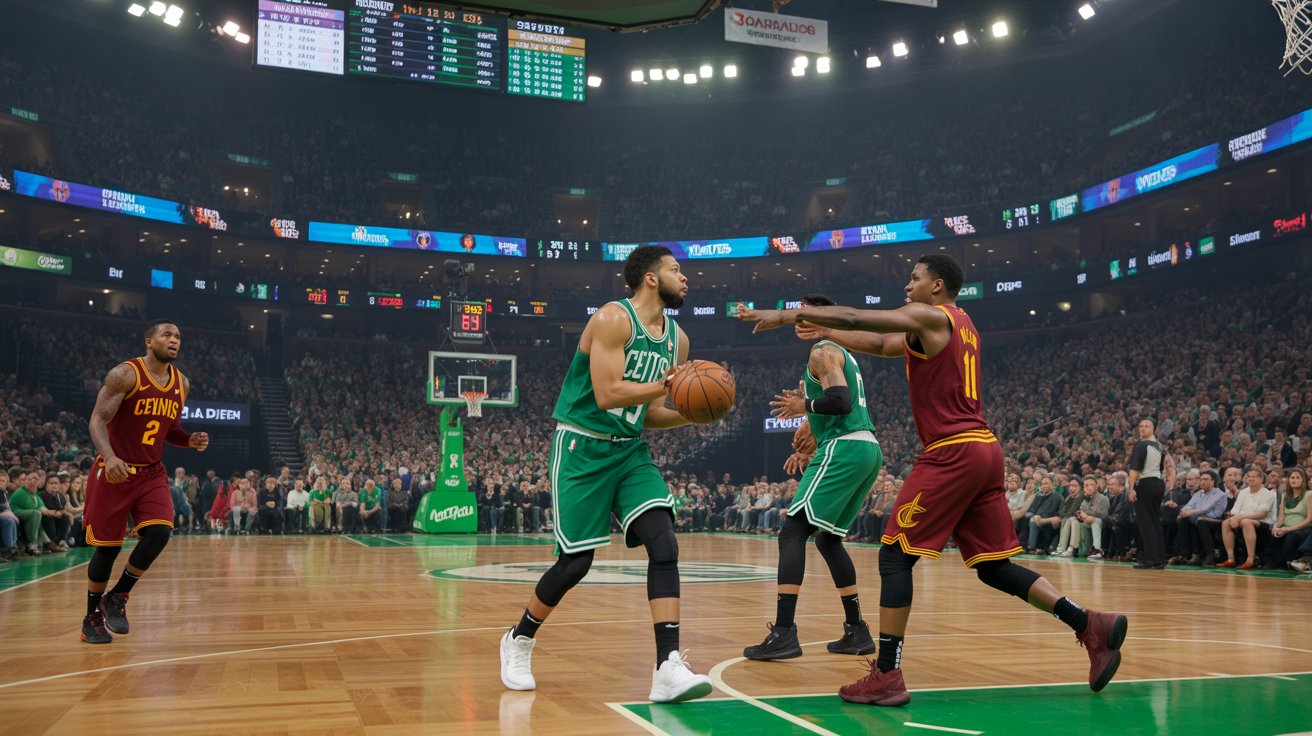boston celtics vs cleveland cavaliers match player stats