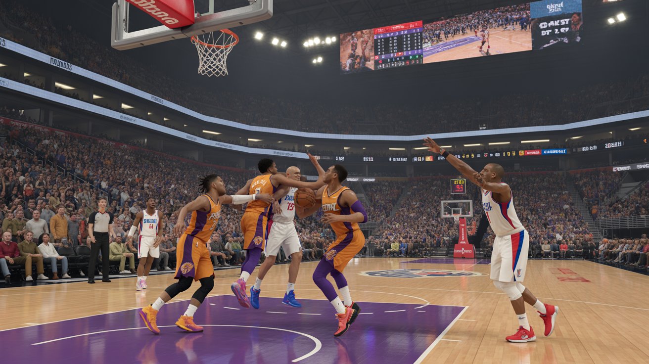phoenix suns vs la clippers match player stat
