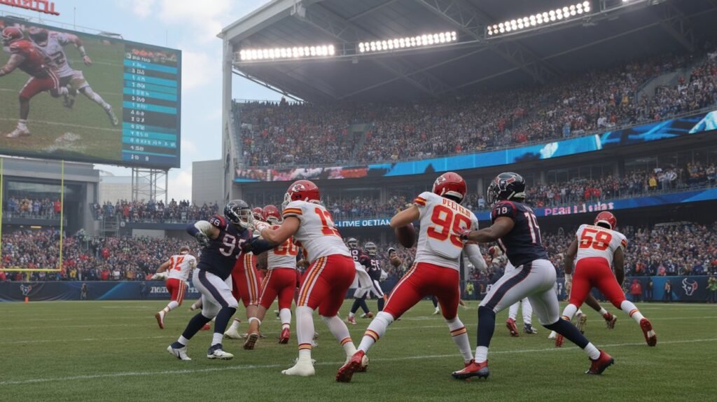 kansas city chiefs vs texans match player stats