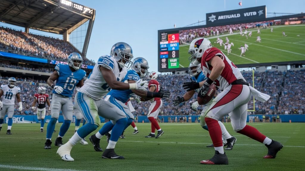 detroit lions vs arizona cardinals match player stats