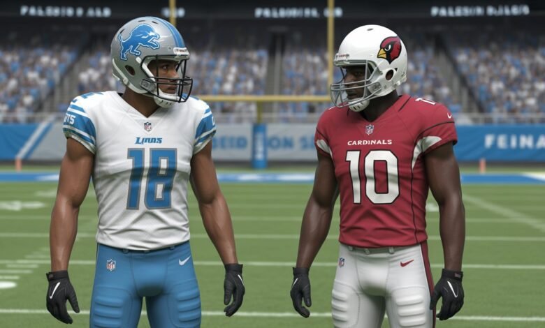 detroit lions vs arizona cardinals match player stats