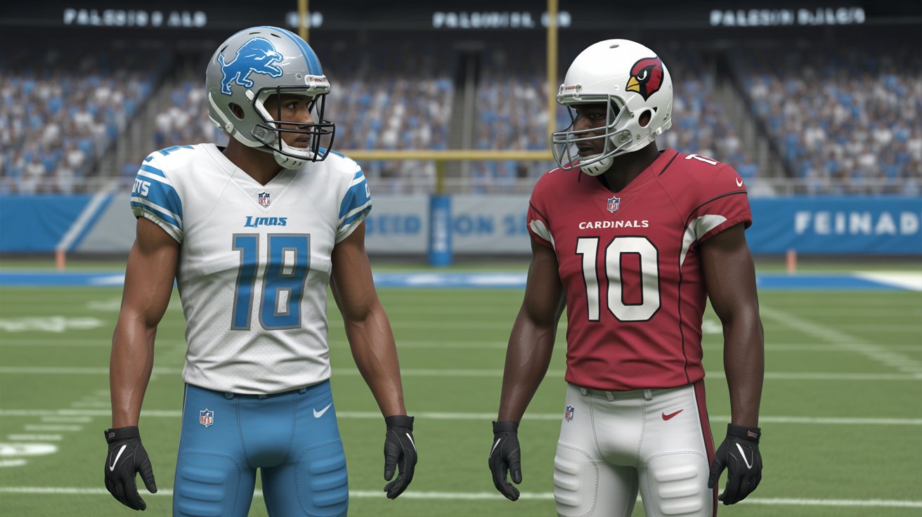 detroit lions vs arizona cardinals match player stats