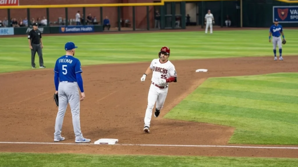 Dodgers vs Diamondbacks Match Player Stats