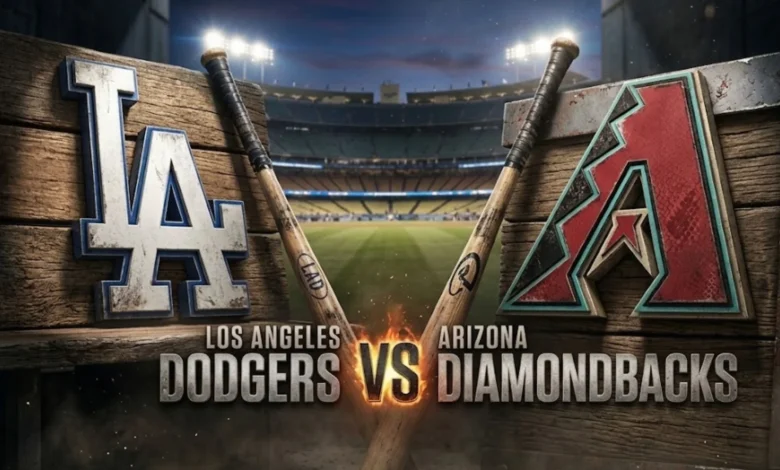Dodgers vs Diamondbacks Match Player Stats