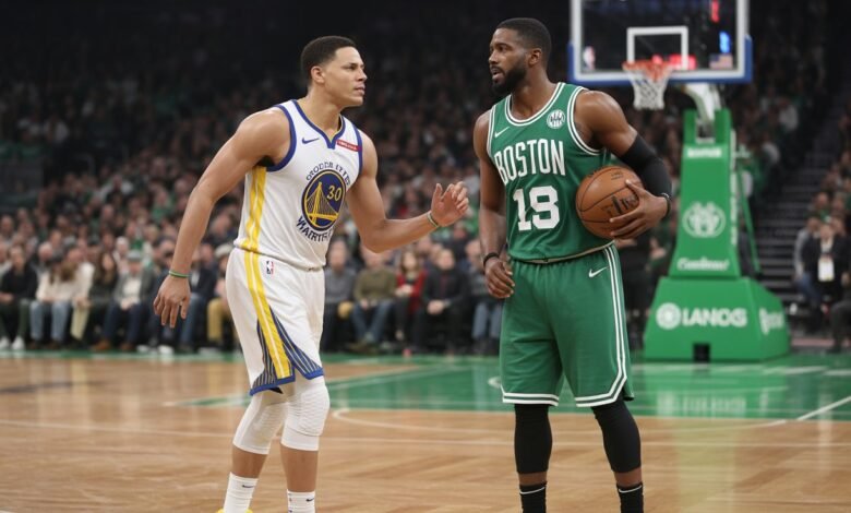 golden state warriors vs boston celtics match player stats