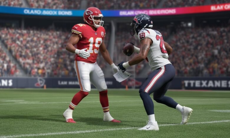 kansas city chiefs vs texans match player stats