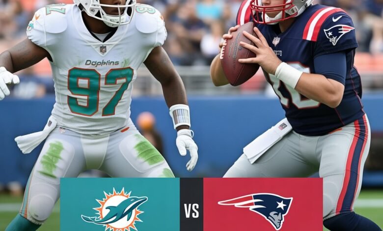 miami dolphins vs new england patriots match player stats