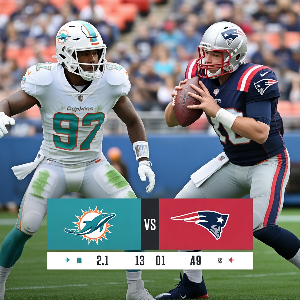 miami dolphins vs new england patriots match player stats