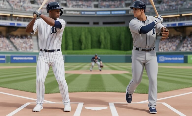 new york yankees vs detroit tigers match player stats