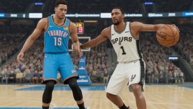 okc thunder vs san antonio spurs match player stats