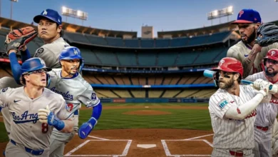 Phillies vs Dodgers match stats
