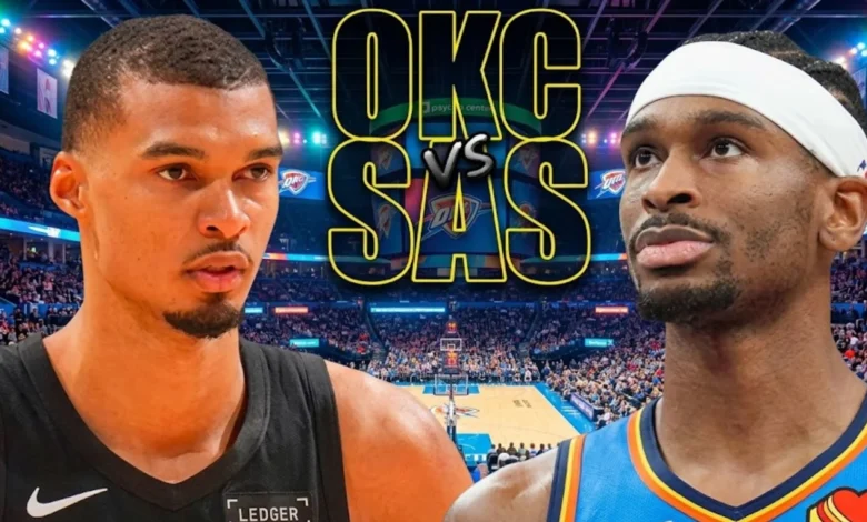 OKC Thunder vs San Antonio Spurs Match Player Stats