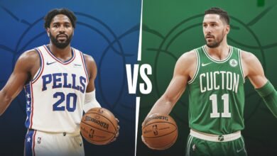 76ers vs boston celtics match player stats