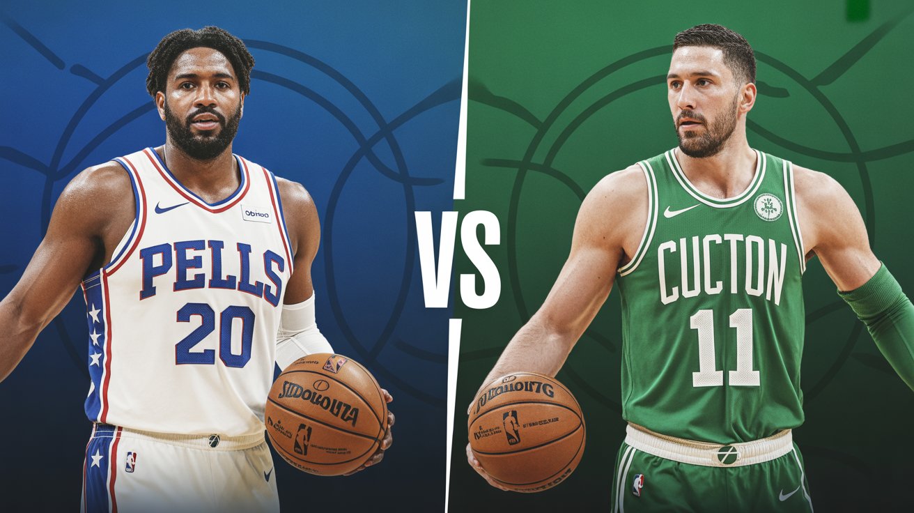 76ers vs boston celtics match player stats