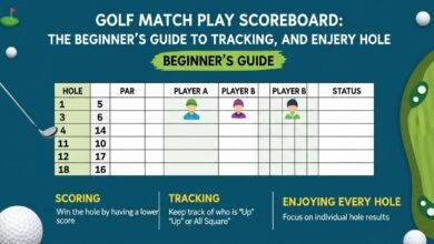 golf match play scoreboard
