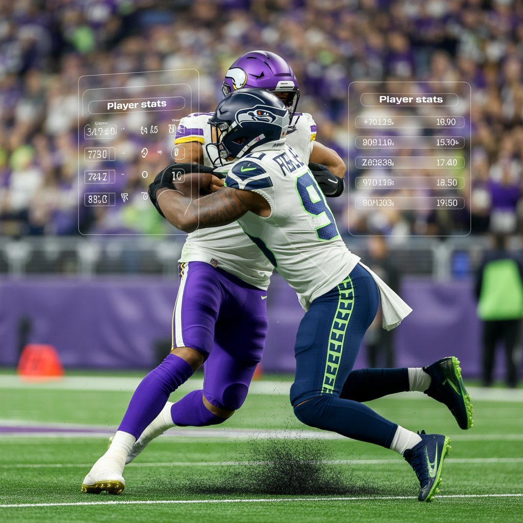 minnesota vikings vs seahawks match player stats