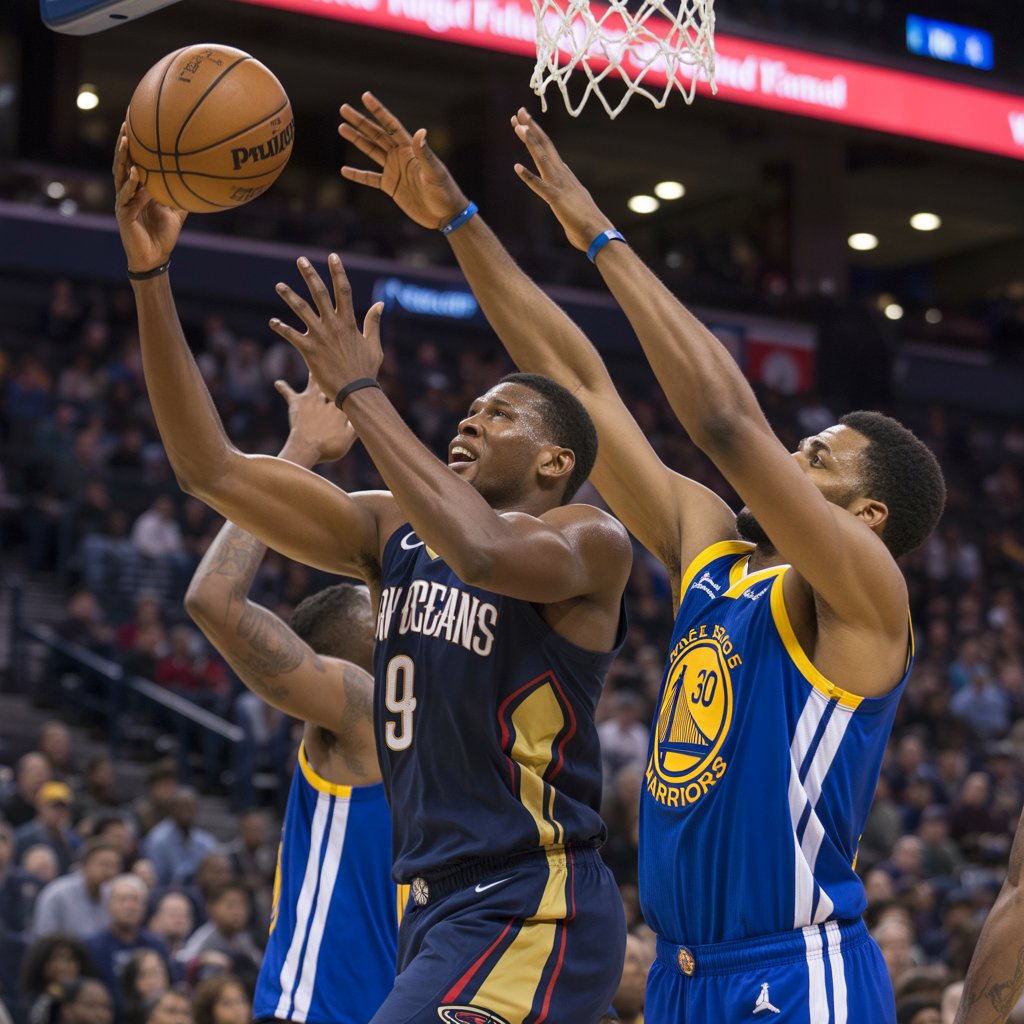 new orleans pelicans vs golden state warriors match player stats