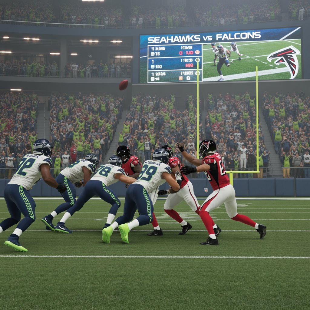 seahawks vs atlanta falcons match player stats