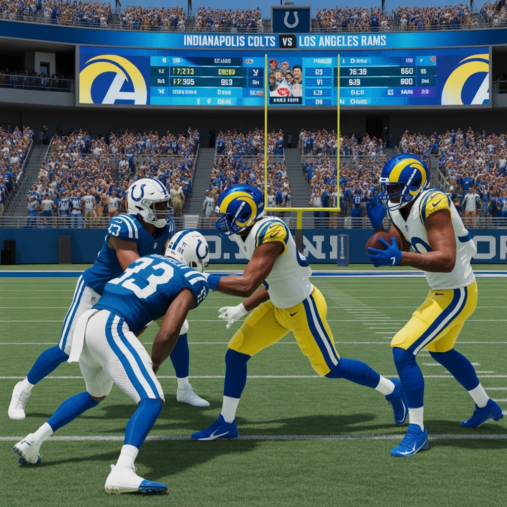 indianapolis colts vs los angeles rams match player stats