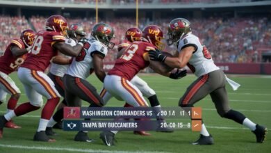 washington commanders vs tampa bay buccaneers match player stats