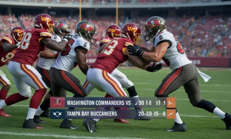 washington commanders vs tampa bay buccaneers match player stats