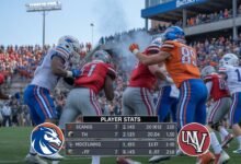 boise state broncos football vs unlv football match player stats