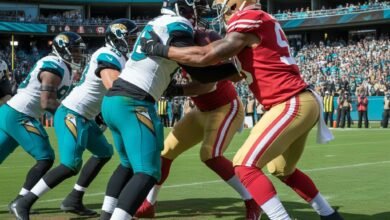 jacksonville jaguars vs 49ers match player stats