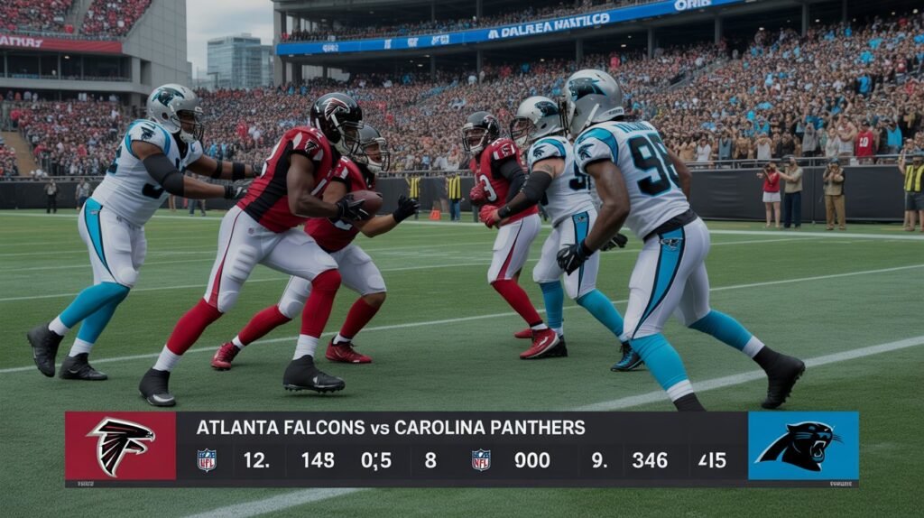 atlanta falcons vs carolina panthers match player stats