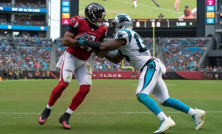 atlanta falcons vs carolina panthers match player stats