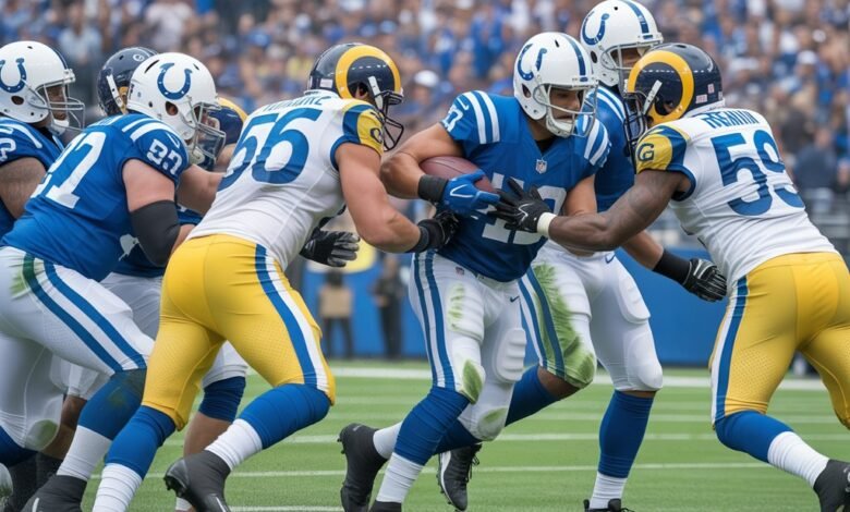 indianapolis colts vs los angeles rams match player stats