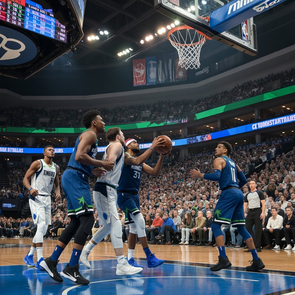 timberwolves vs dallas mavericks match player stats