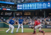 toronto blue jays vs red sox match player stats