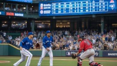 toronto blue jays vs red sox match player stats