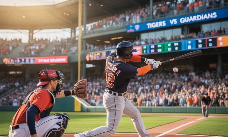 detroit tigers vs cleveland guardians match player stats