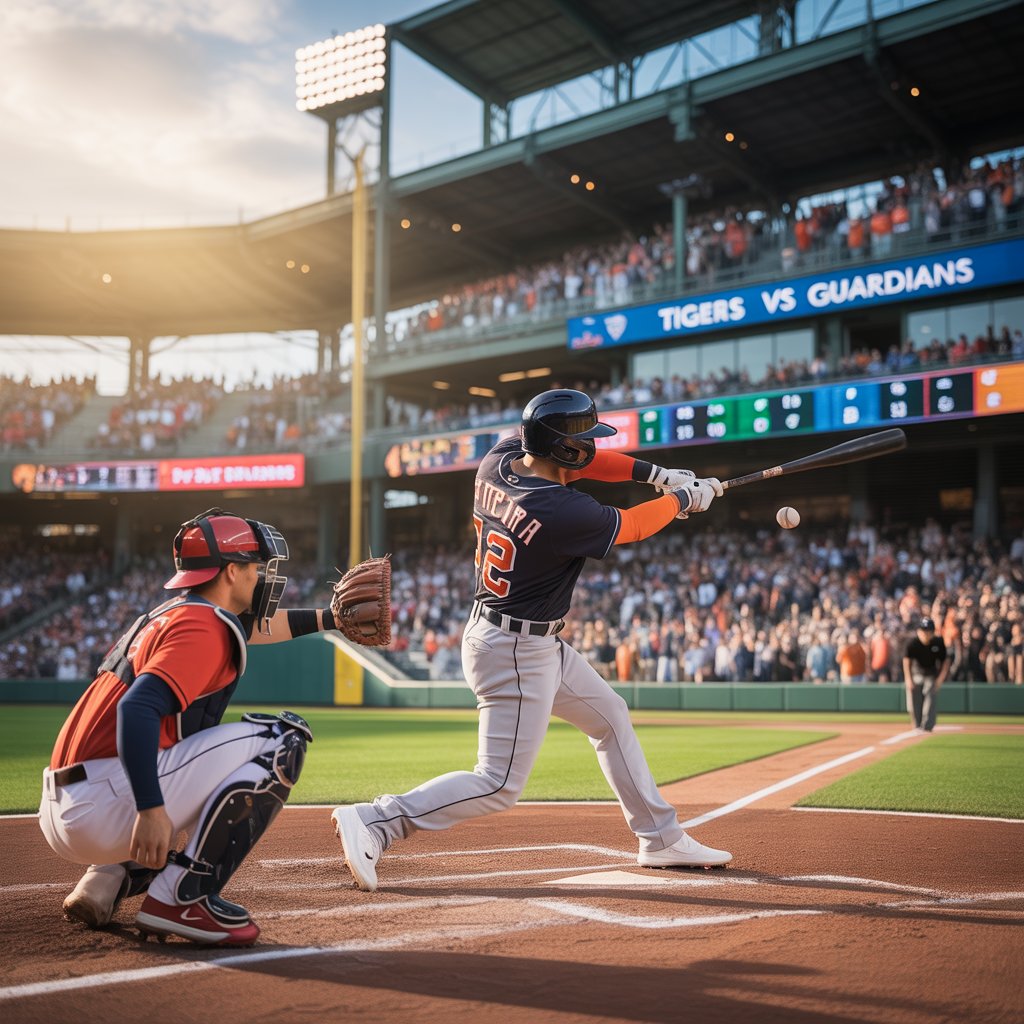 detroit tigers vs cleveland guardians match player stats