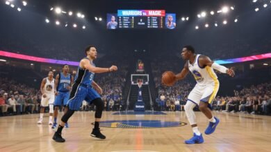 golden state warriors vs orlando magic match player stats